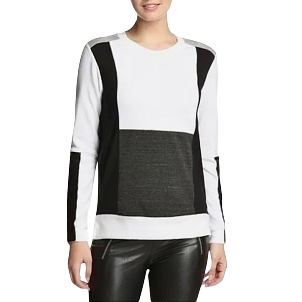 AIKO Colorblock Sweatshirt. Size Medium